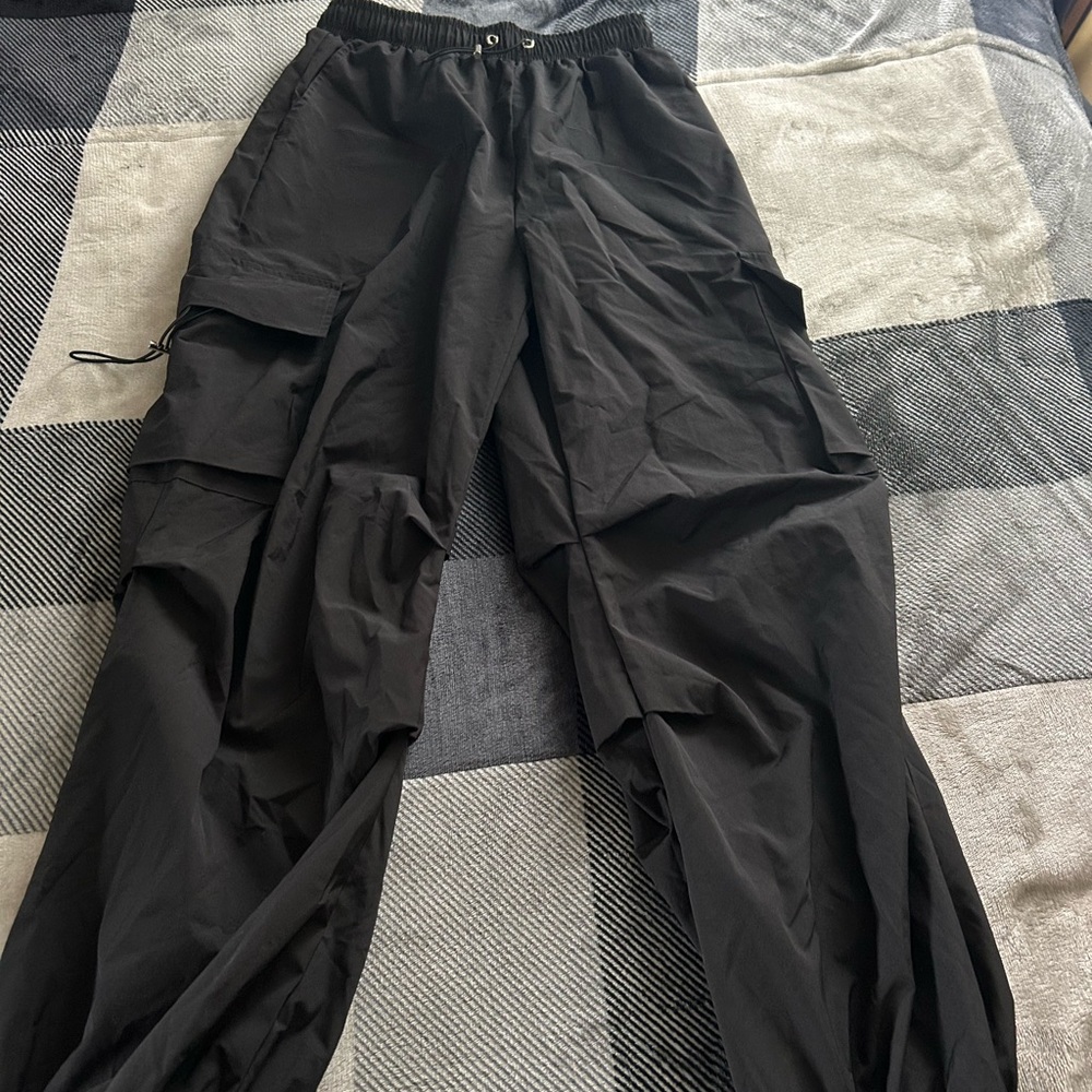 Black Cargo Pants